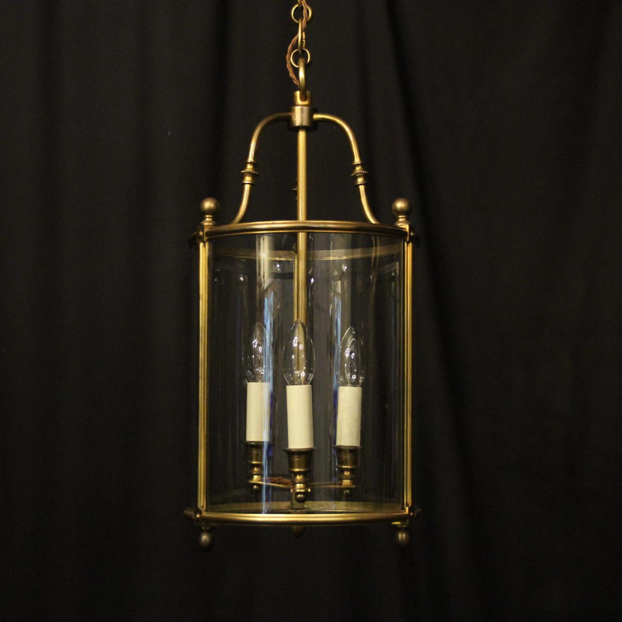 French Bronze Triple Light Antique Lantern (1 of 10) French Bronze Triple Light Antique Lantern (1 of 10)