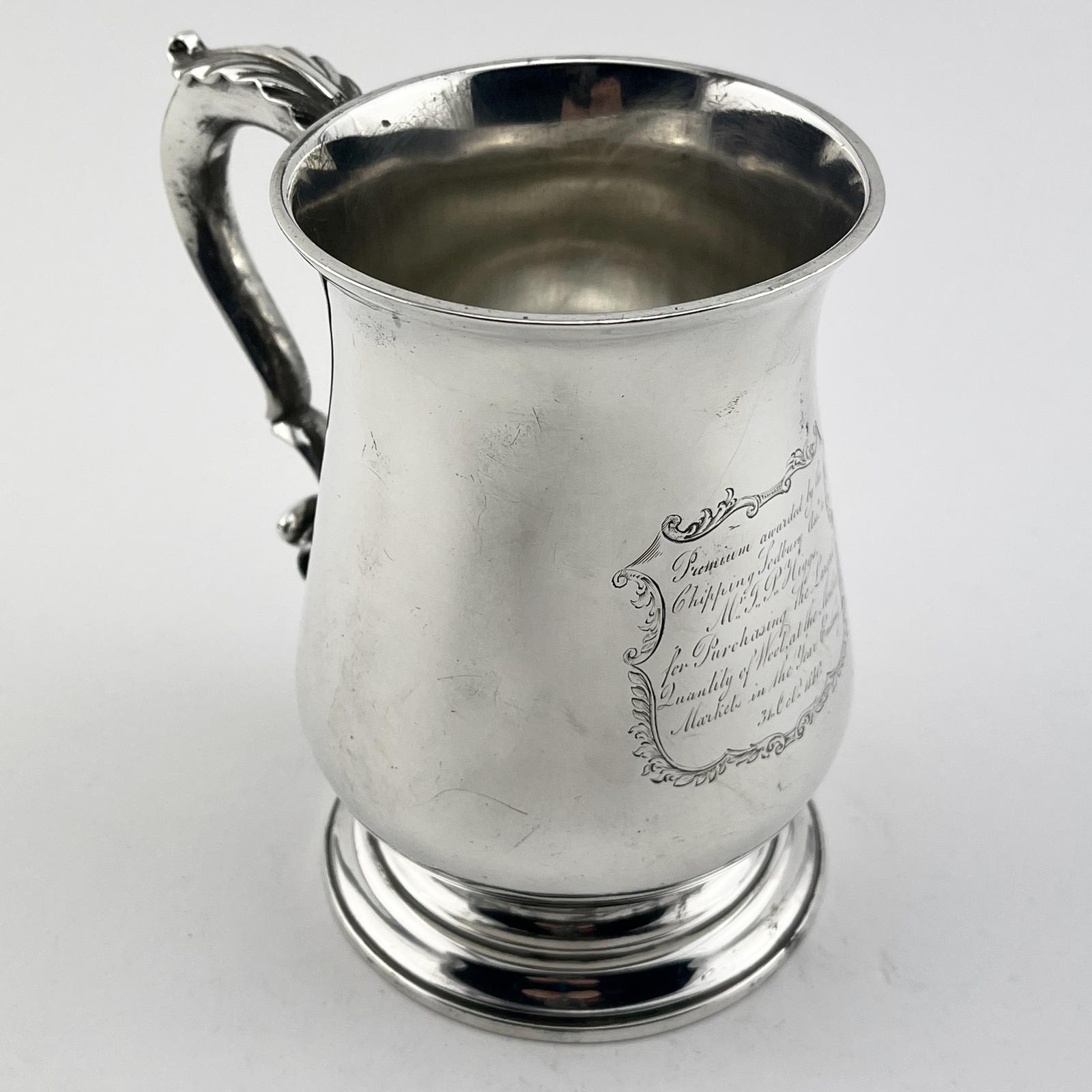 Fine Quality George III Sterling Silver Pint Mug (1 of 6) Fine Quality George III Sterling Silver Pint Mug (1 of 6)