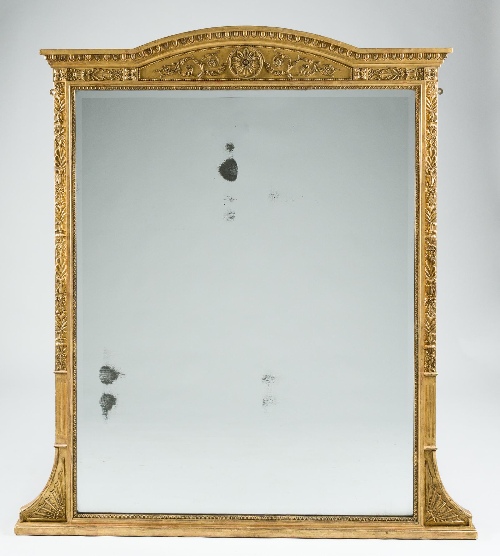 Large 19th Century Victorian English Gilt Overmantle Mirror (1 of 10) Large 19th Century Victorian English Gilt Overmantle Mirror (1 of 10)