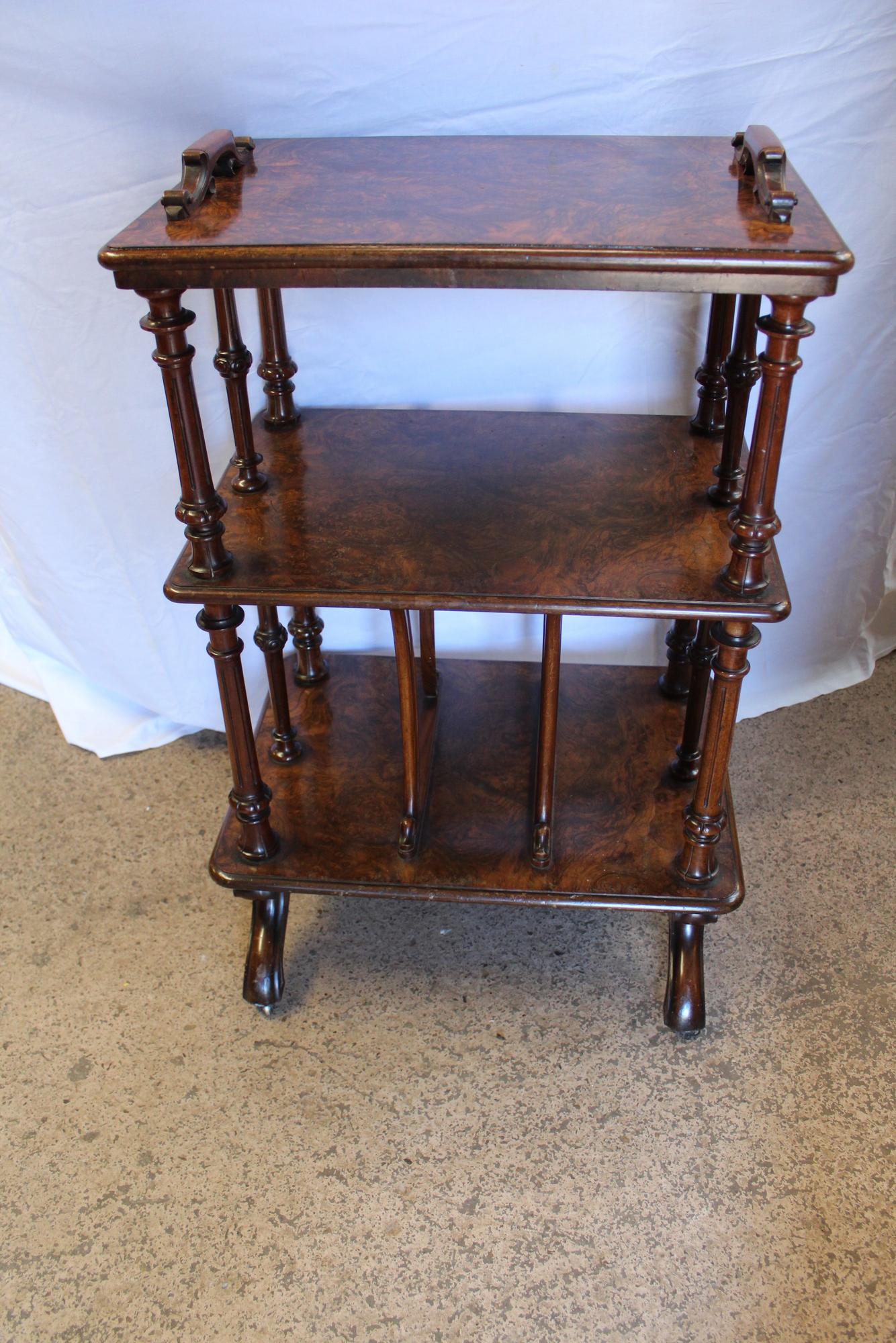 English Walnut Whatnot (1 of 5)