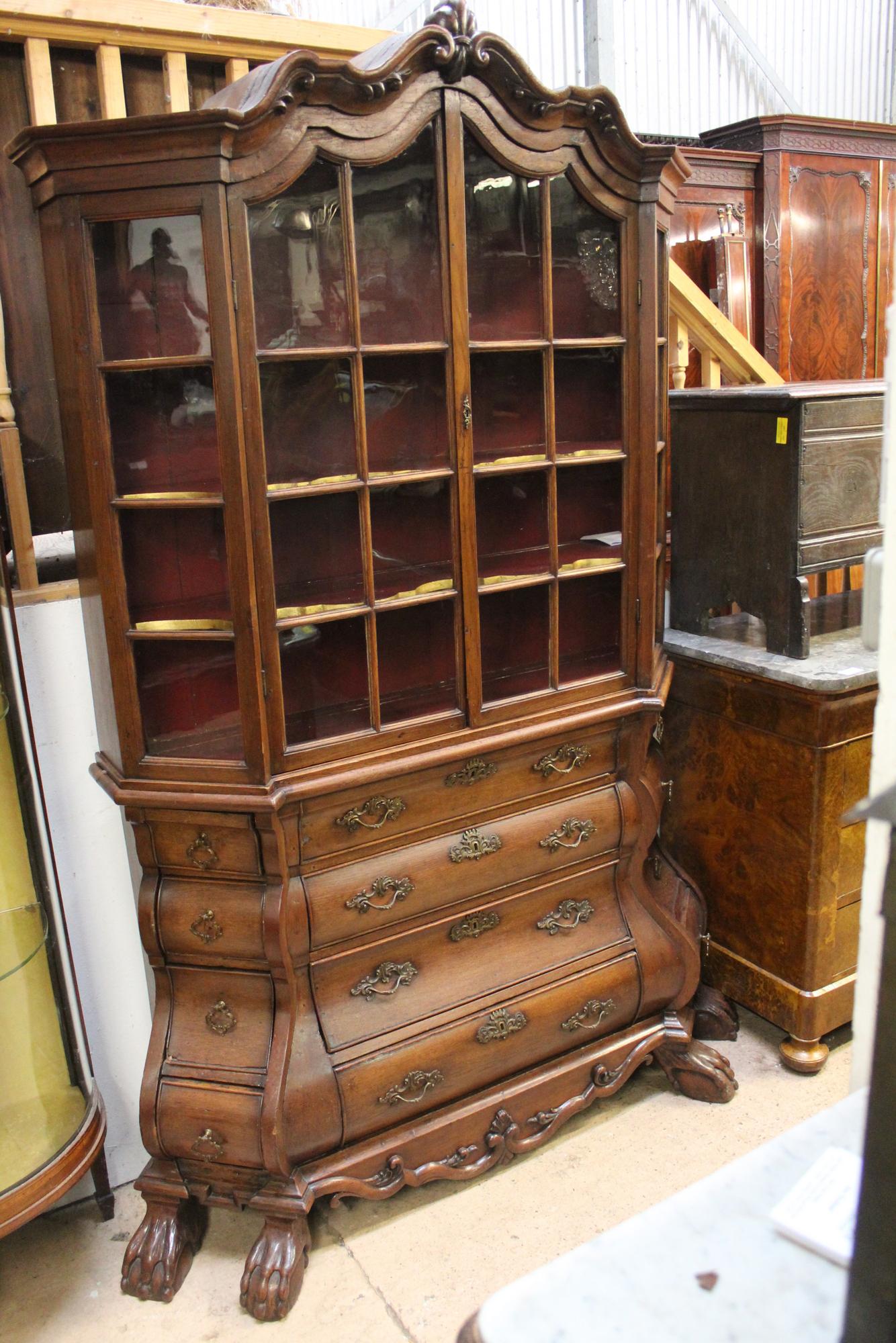 Dutch Oak Vitrine (1 of 9)