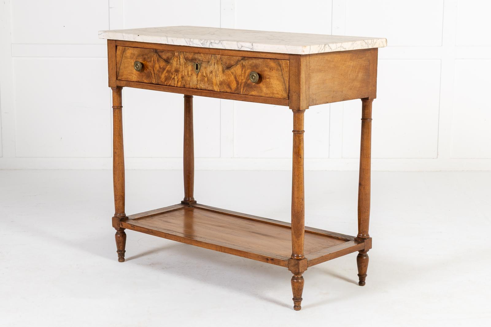 18th Century French Walnut Console Table (1 of 8) 18th Century French Walnut Console Table (1 of 8)