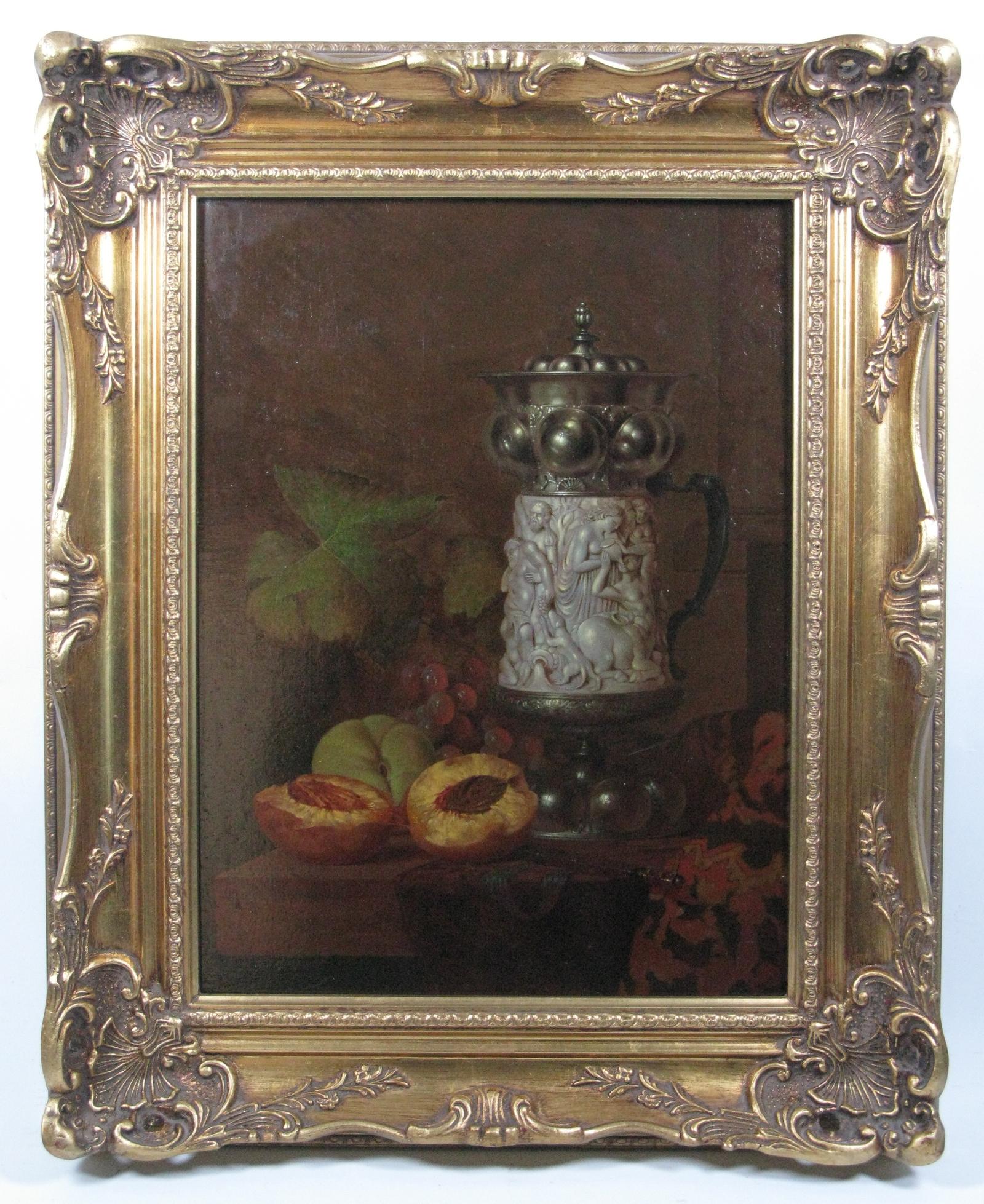 Andreas Gyula Bubarnik (Hungarian 1936-2010) Still Life Oil (1 of 6)