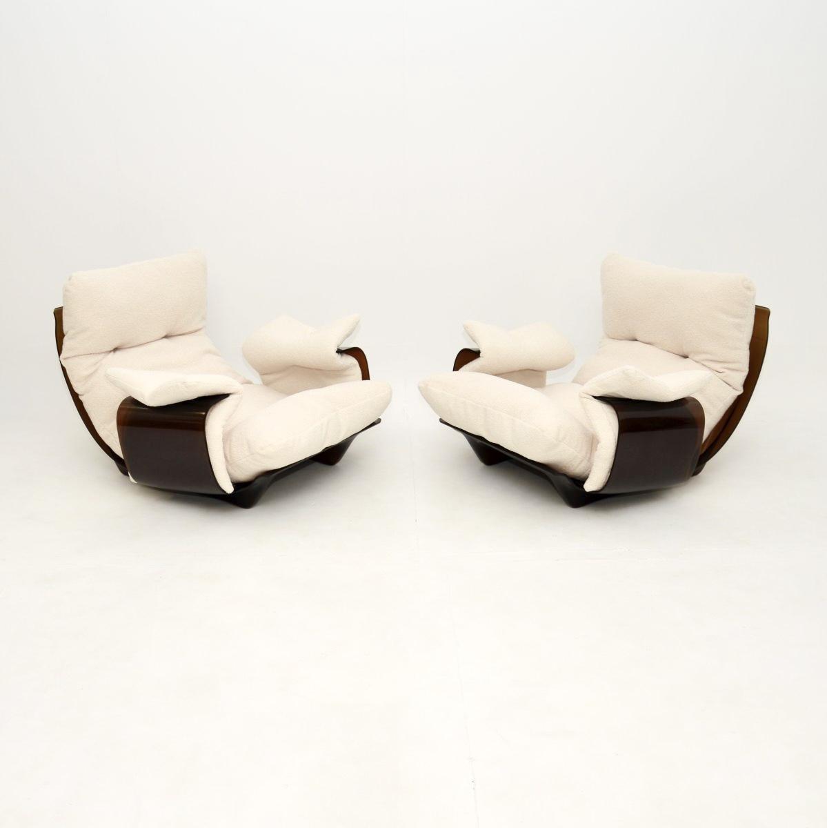 Pair of Vintage Ligne Roset Marsala Armchairs (1 of 11) Pair of Vintage Ligne Roset Marsala Armchairs (1 of 11)