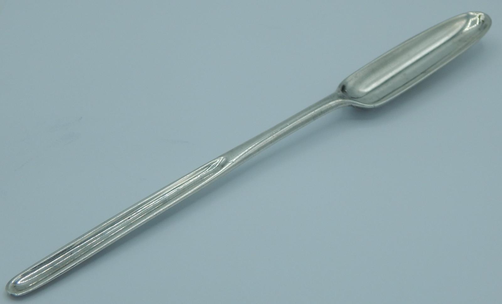 George II Sterling Silver Marrow Scoop (1 of 3)