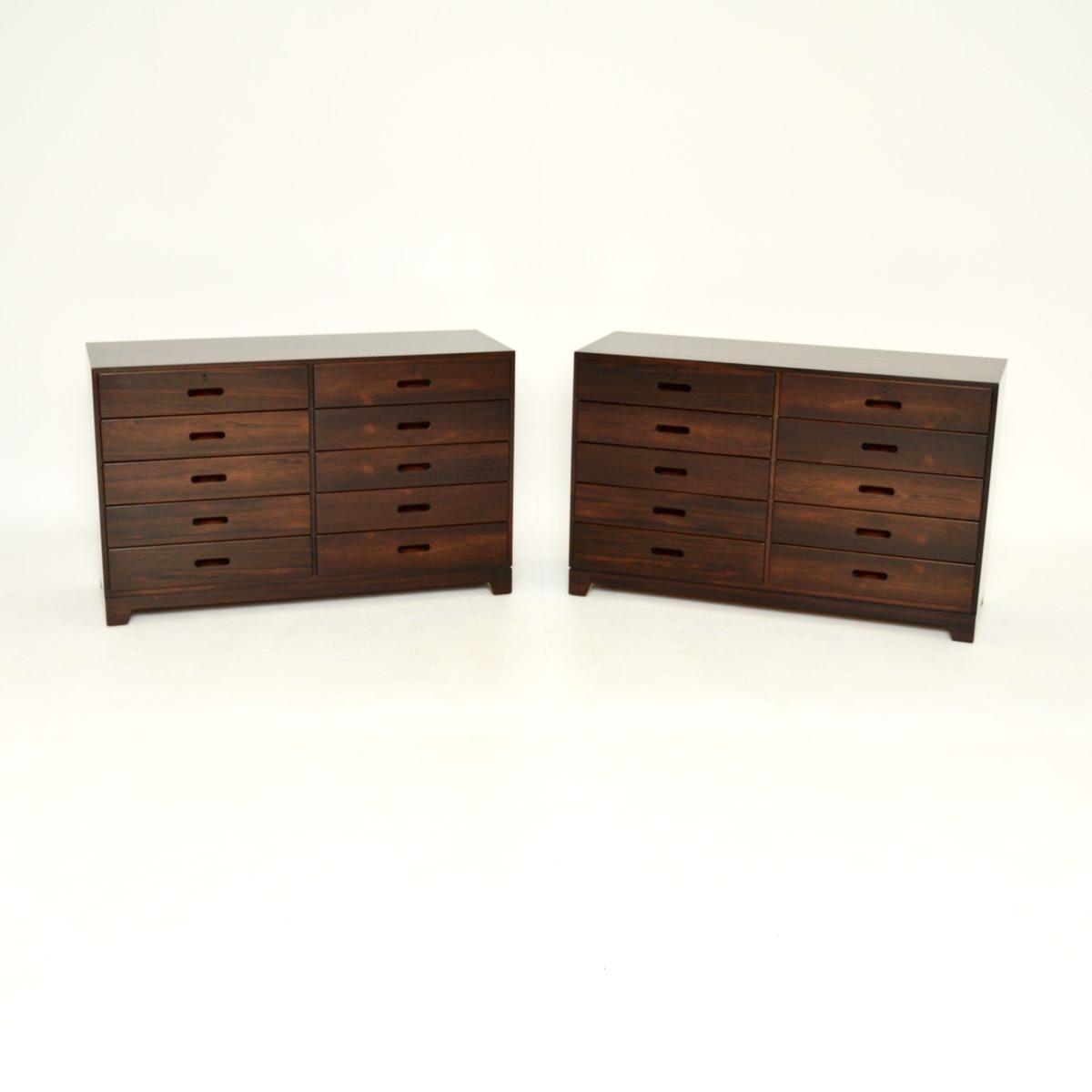 Pair of Vintage Danish Rosewood Chests by Kai Winding (1 of 12) Pair of Vintage Danish Rosewood Chests by Kai Winding (1 of 12)