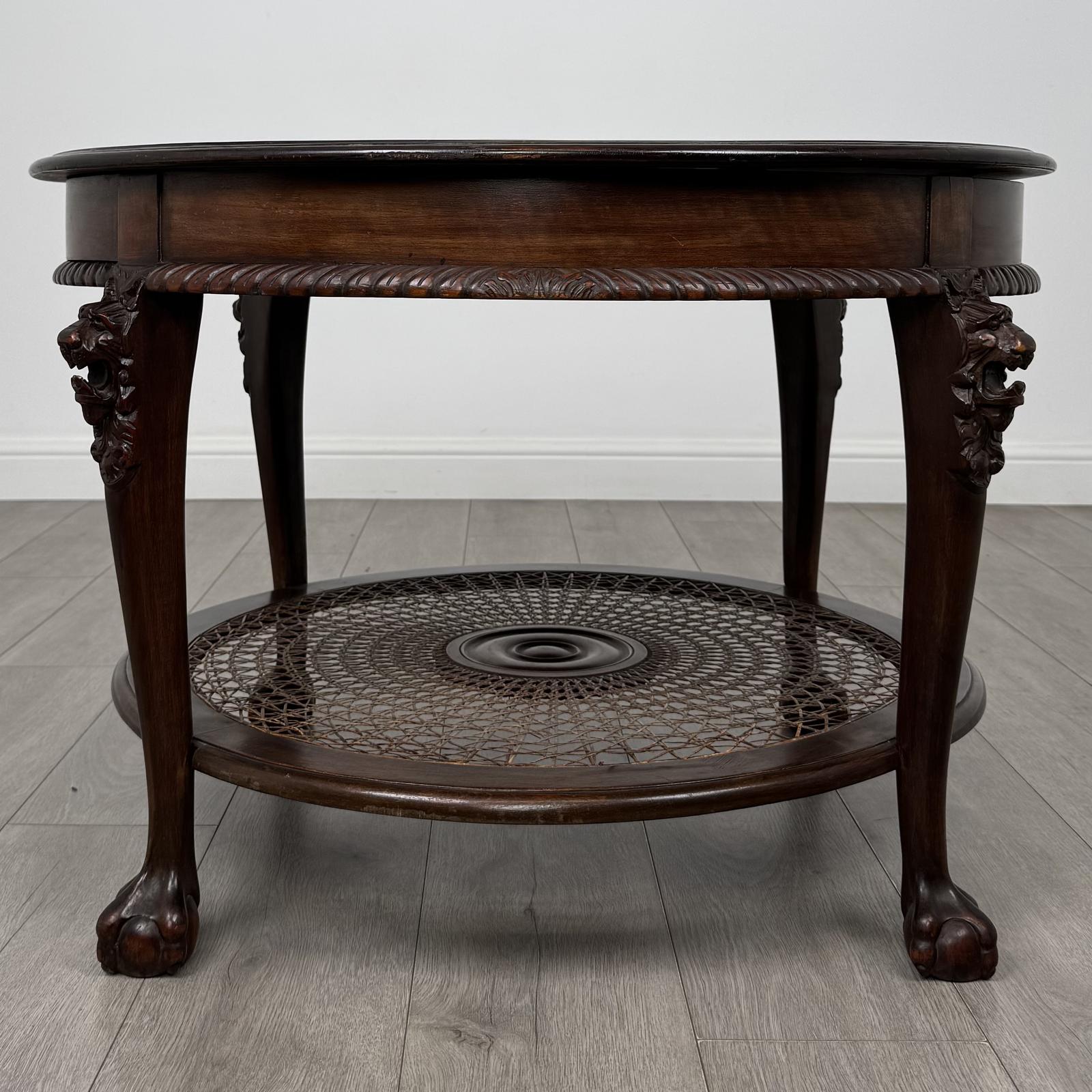 Antique 20th Century Chippendale Style Coffee Table in Mahogany (1 of 7) Antique 20th Century Chippendale Style Coffee Table in Mahogany (1 of 7)