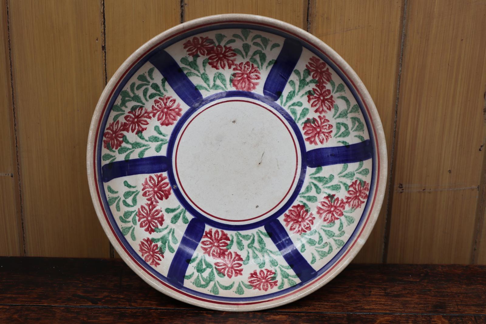 19th Century Scottish Spongeware Decorated Dished / Rice Bowl (1 of 16)