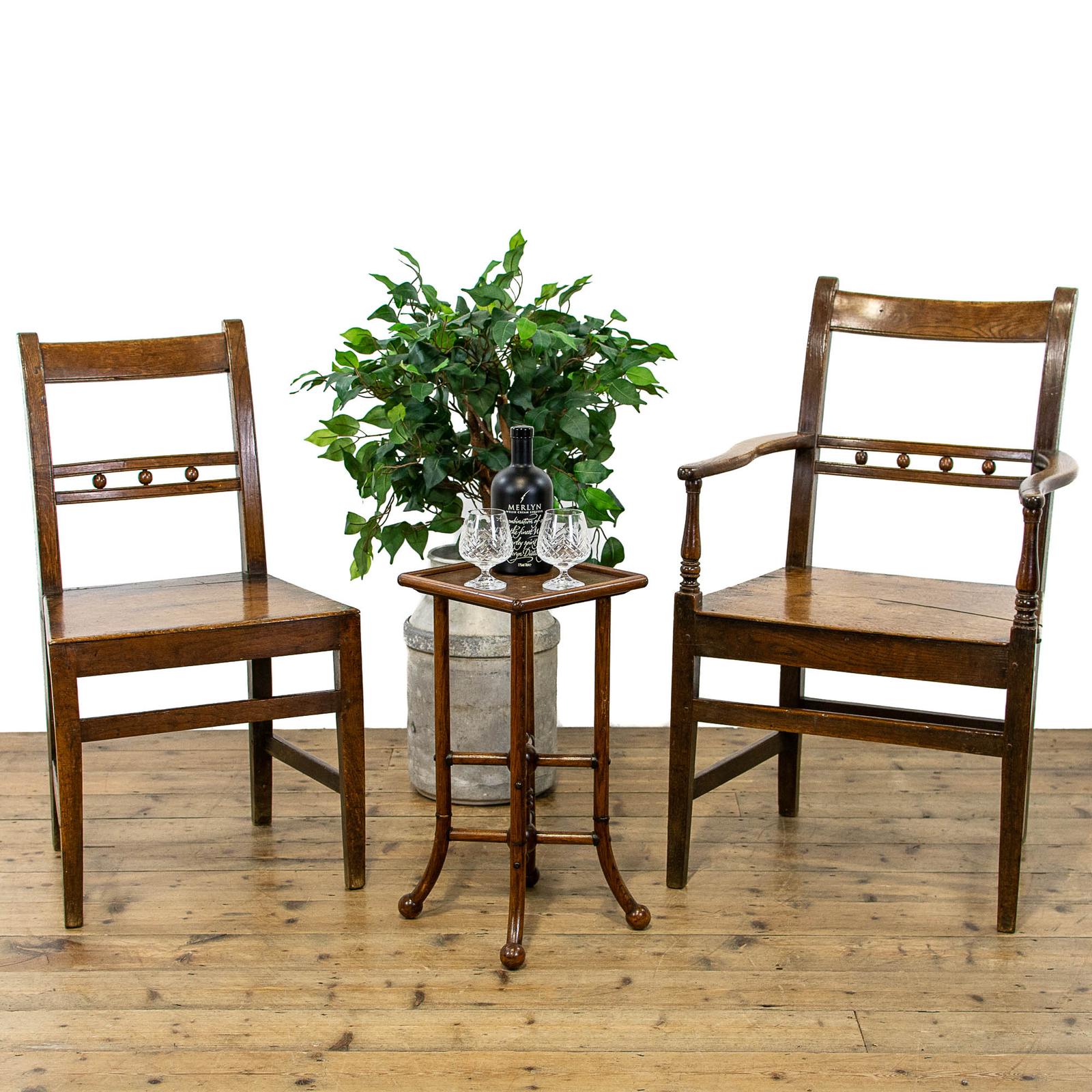 Antique Welsh Oak Bobbin Back Chairs (1 of 14) Antique Welsh Oak Bobbin Back Chairs (1 of 14)