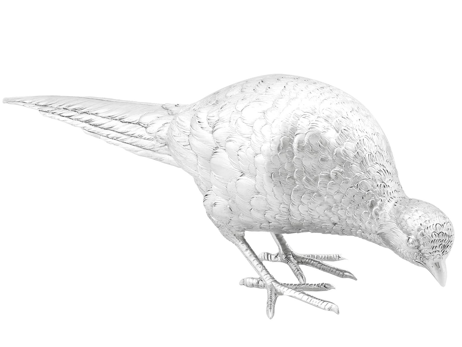 George V Sterling Silver Bird Ornament 1926 (1 of 10)