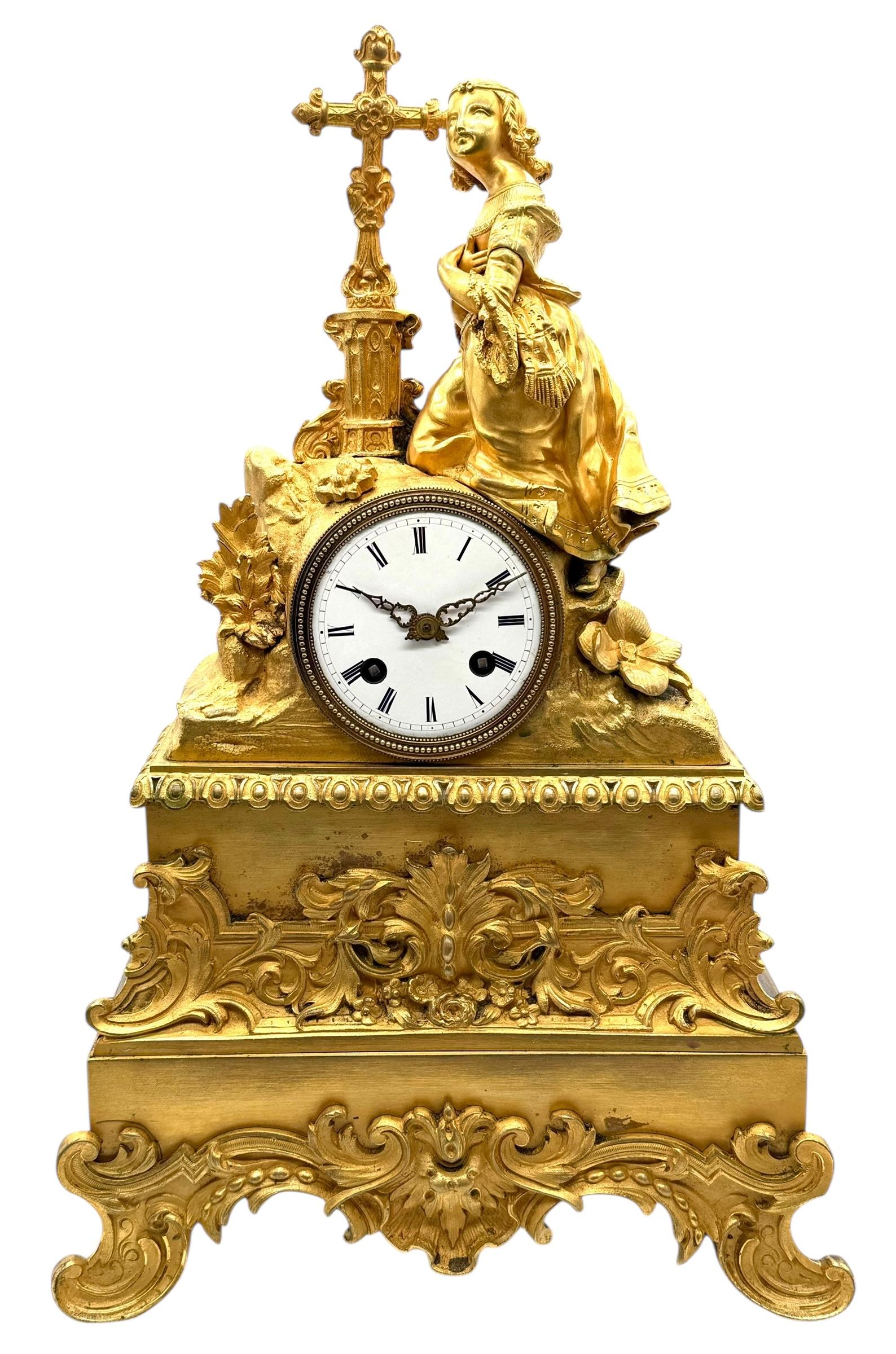 Victorian Ormolu Mantel Clock - French Empire 8-day Bell Striking Mantle Clock (1 of 10) Victorian Ormolu Mantel Clock - French Empire 8-day Bell Striking Mantle Clock (1 of 10)