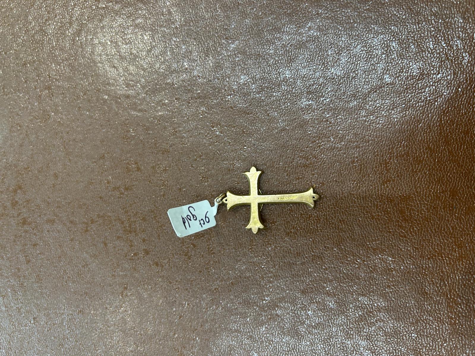 9ct Gold Crucifix (1 of 2)