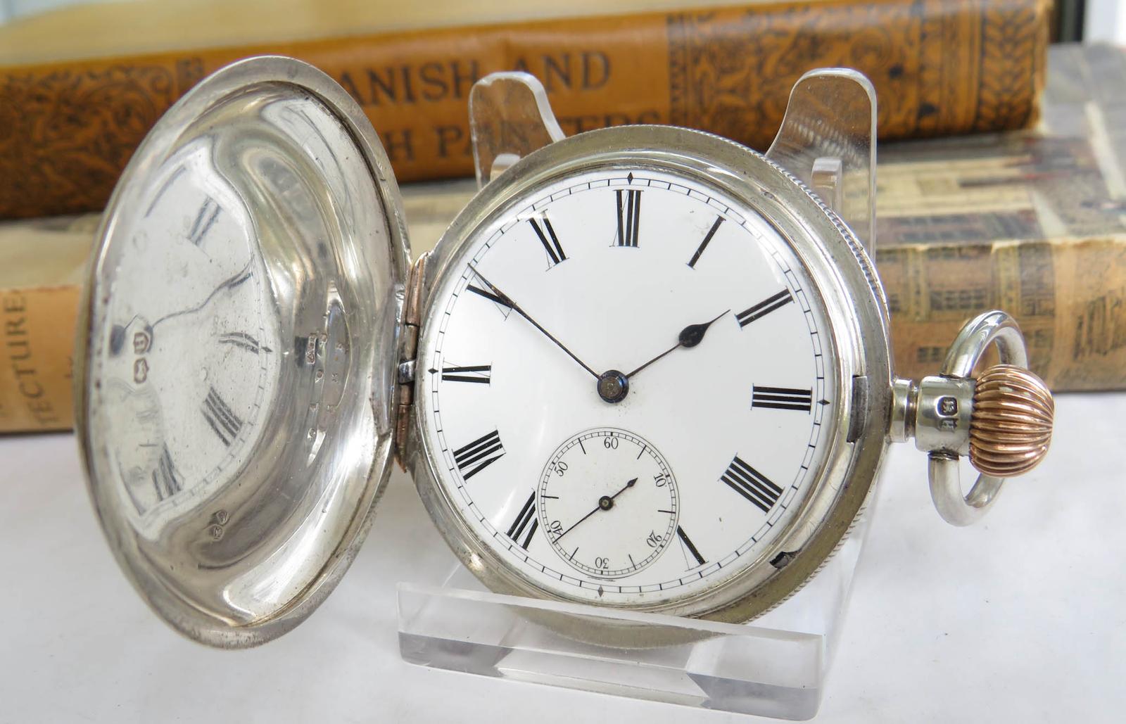 Pocket Watch: Silver Longines Full Hunter Pocket Watch 1883 (1 of 6) Pocket Watch: Silver Longines Full Hunter Pocket Watch 1883 (1 of 6)