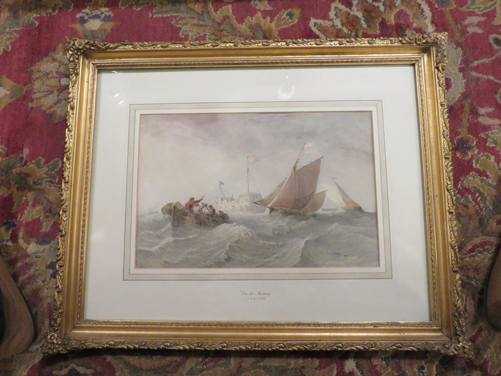 Watercolour by John Francis Salmon (1 of 2)