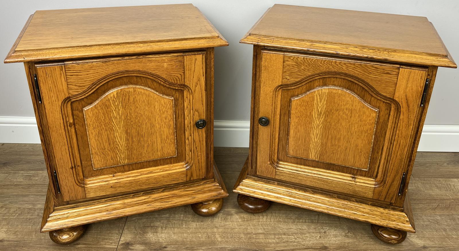 Pair of Bedside Tables Vintage French Style Nightstands Carved Cabinets (1 of 9) Pair of Bedside Tables Vintage French Style Nightstands Carved Cabinets (1 of 9)