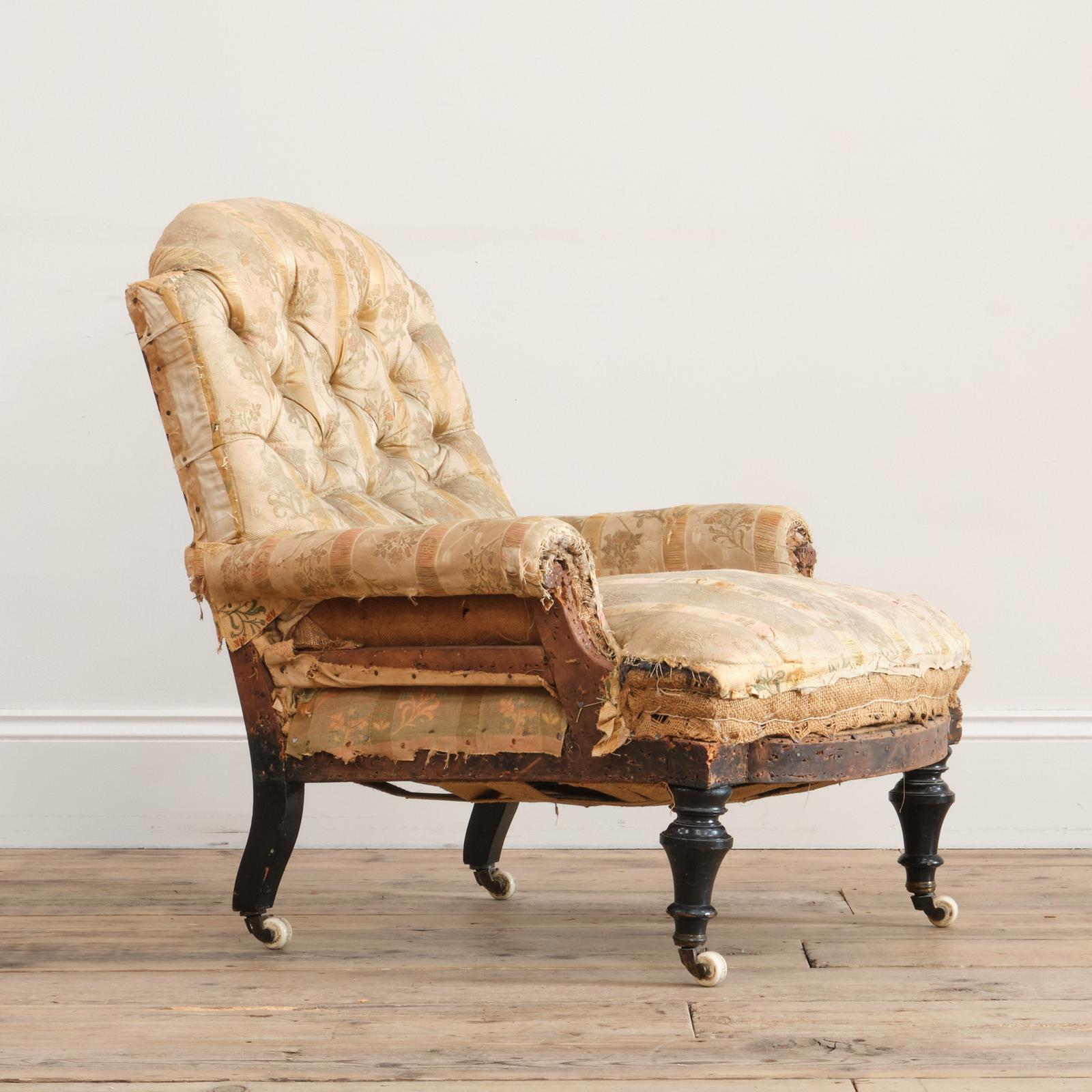 Small 19th Century Bedroom Armchair (1 of 9)