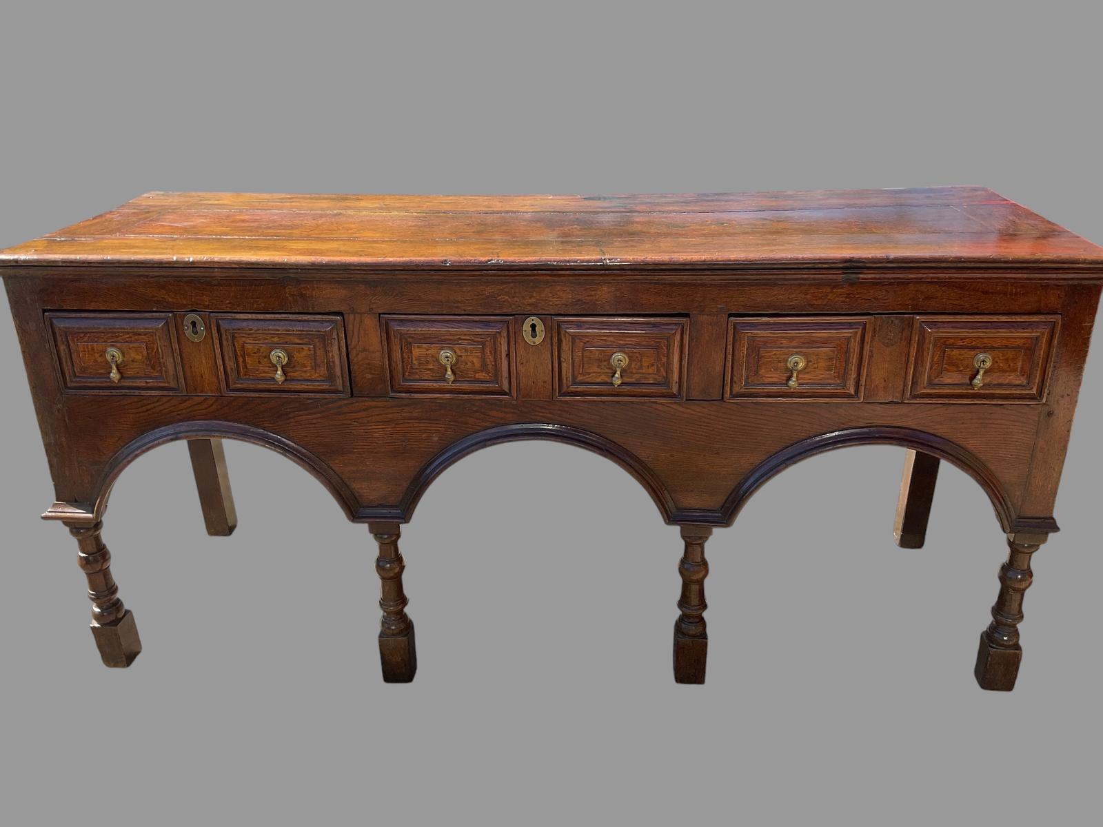 Rare Georgian Serving Dresser (1 of 18) Rare Georgian Serving Dresser (1 of 18)