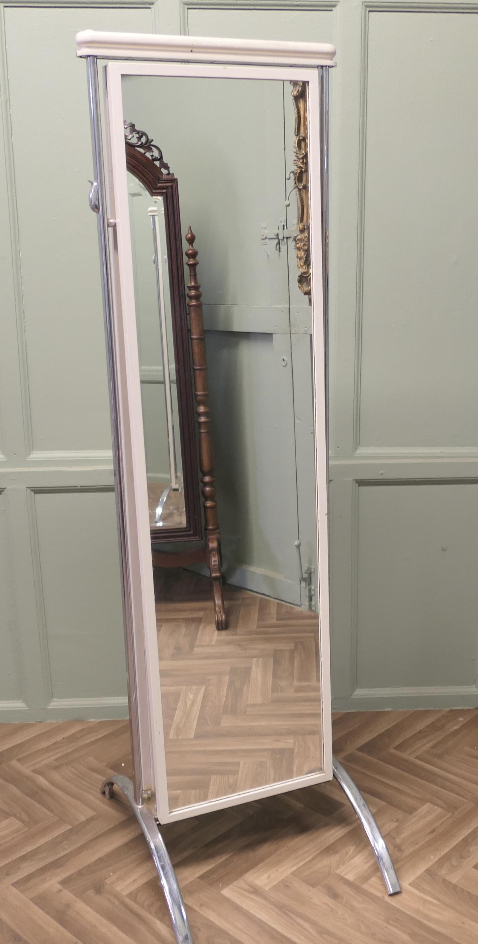 Large Double Sided Full Length Dressing Mirror (1 of 5)