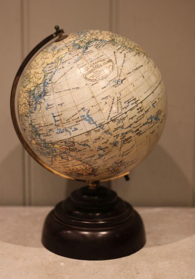 8" Geographica Globe On A Bakelite Base (1 of 11) 8" Geographica Globe On A Bakelite Base (1 of 11)