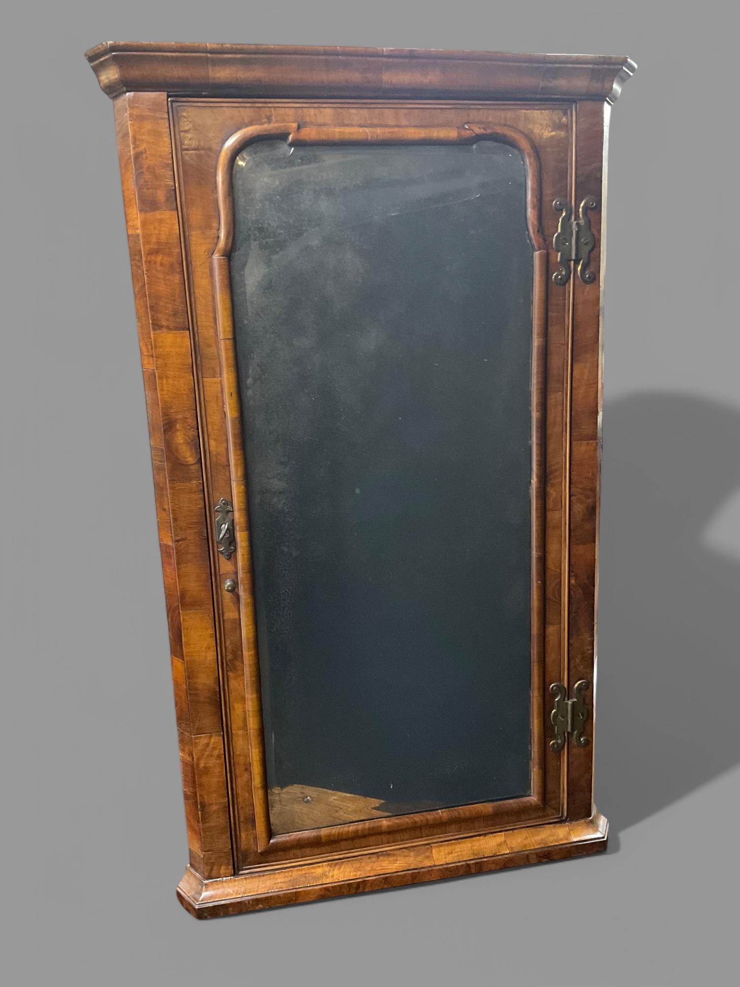 Rare Queen Anne Walnut Corner Cupboard (1 of 8)