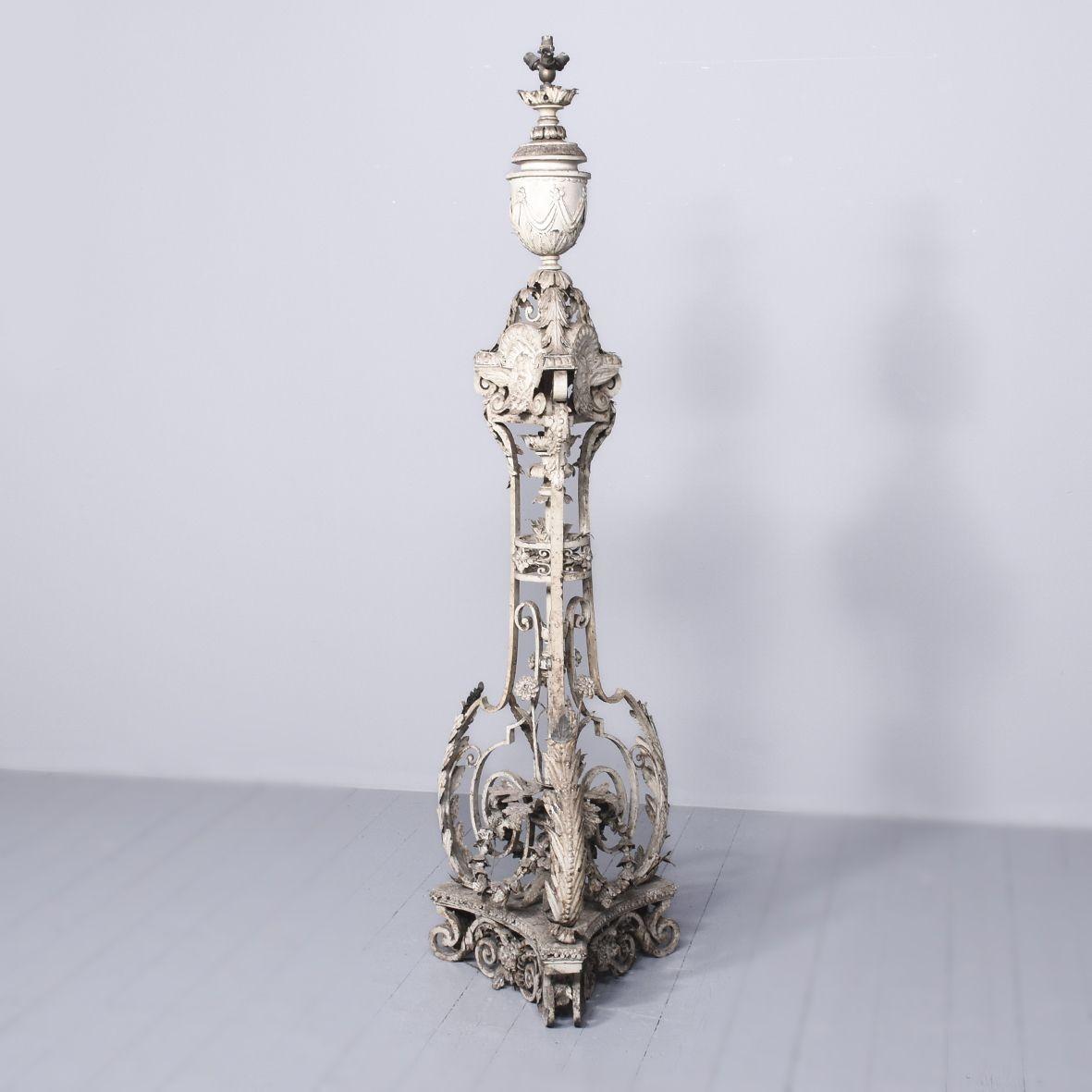 Large French Metal Standard Lamp 31264 / LA401342