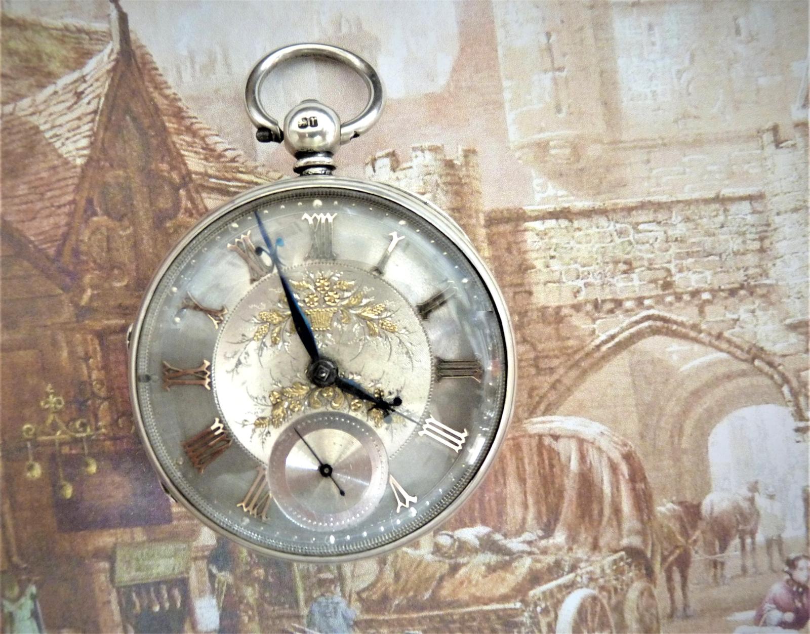 Pocket Watch: Interesting 1871-1872 Silver Dial Fusee Pocket Watch by Edwin Mandefield of York (1 of 8) Pocket Watch: Interesting 1871-1872 Silver Dial Fusee Pocket Watch by Edwin Mandefield of York (1 of 8)