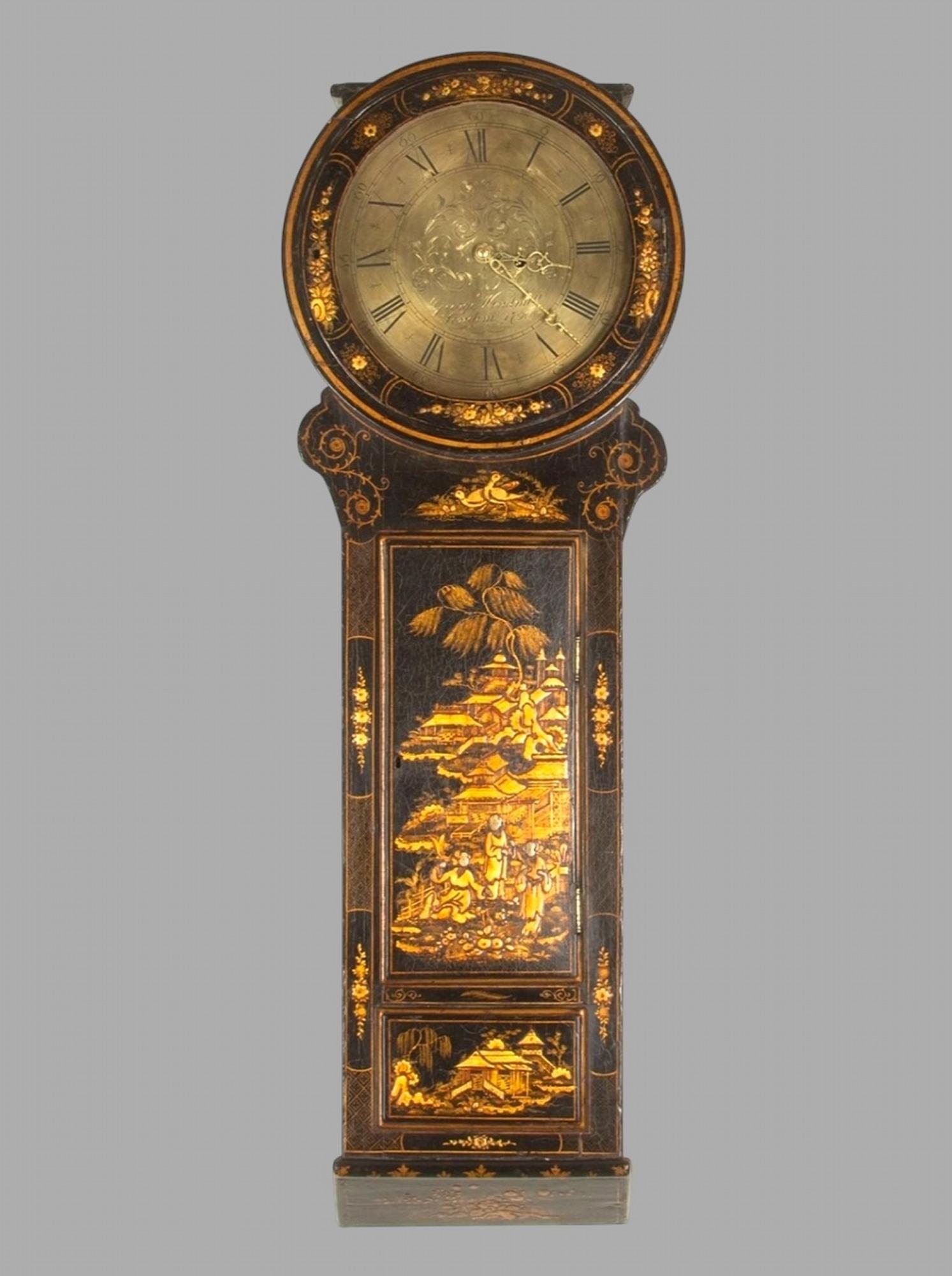 Very Attractive 18th Century Chinoiserie Clock (1 of 6)