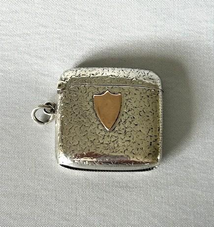 Late Victorian Silver & Gold Vesta (1 of 6)