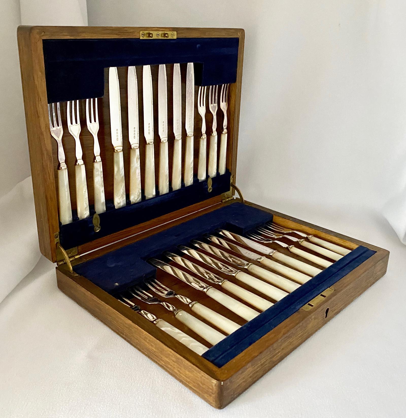 Edwardian Fruit Cheese Service for Twelve c.1910 (1 of 7)