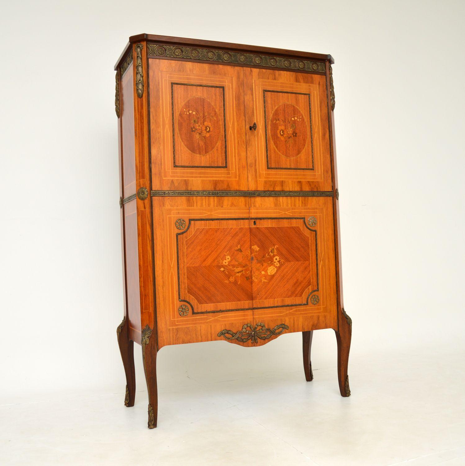 Antique French Inlaid Marquetry Drinks Cabinet (1 of 12) Antique French Inlaid Marquetry Drinks Cabinet (1 of 12)