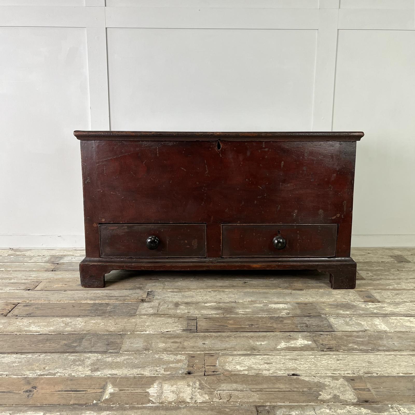 Georgian Painted Pine Mule Chest (1 of 19)
