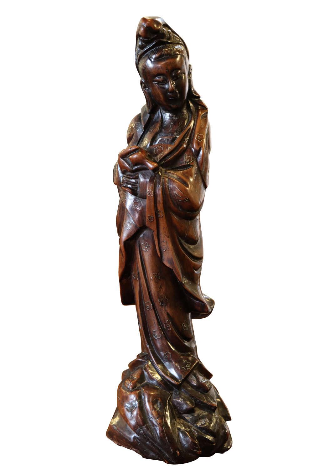 Sculpture of Guan Yin (1 of 3)