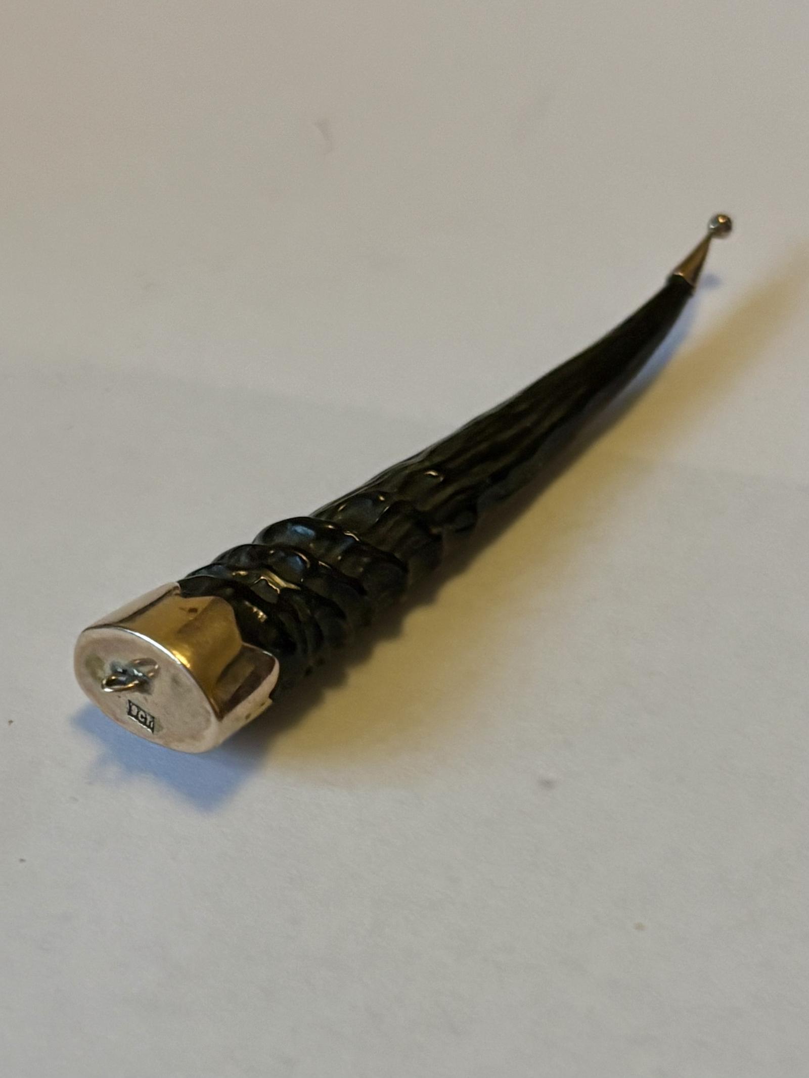 Antique Victorian 9ct Gold Dik Dik Antelope Horn Pendant (1 of 8) Antique Victorian 9ct Gold Dik Dik Antelope Horn Pendant (1 of 8)