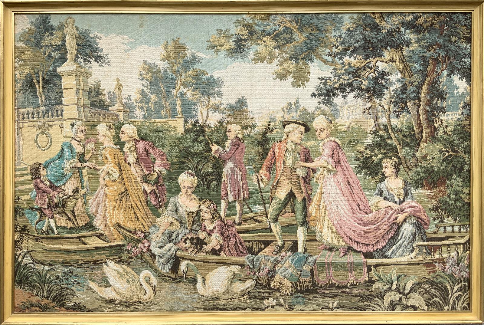 Huge Dutch Tapestry Framed Wall Hanging 17th Century Baroque Style c.1950 (1 of 13) Huge Dutch Tapestry Framed Wall Hanging 17th Century Baroque Style c.1950 (1 of 13)