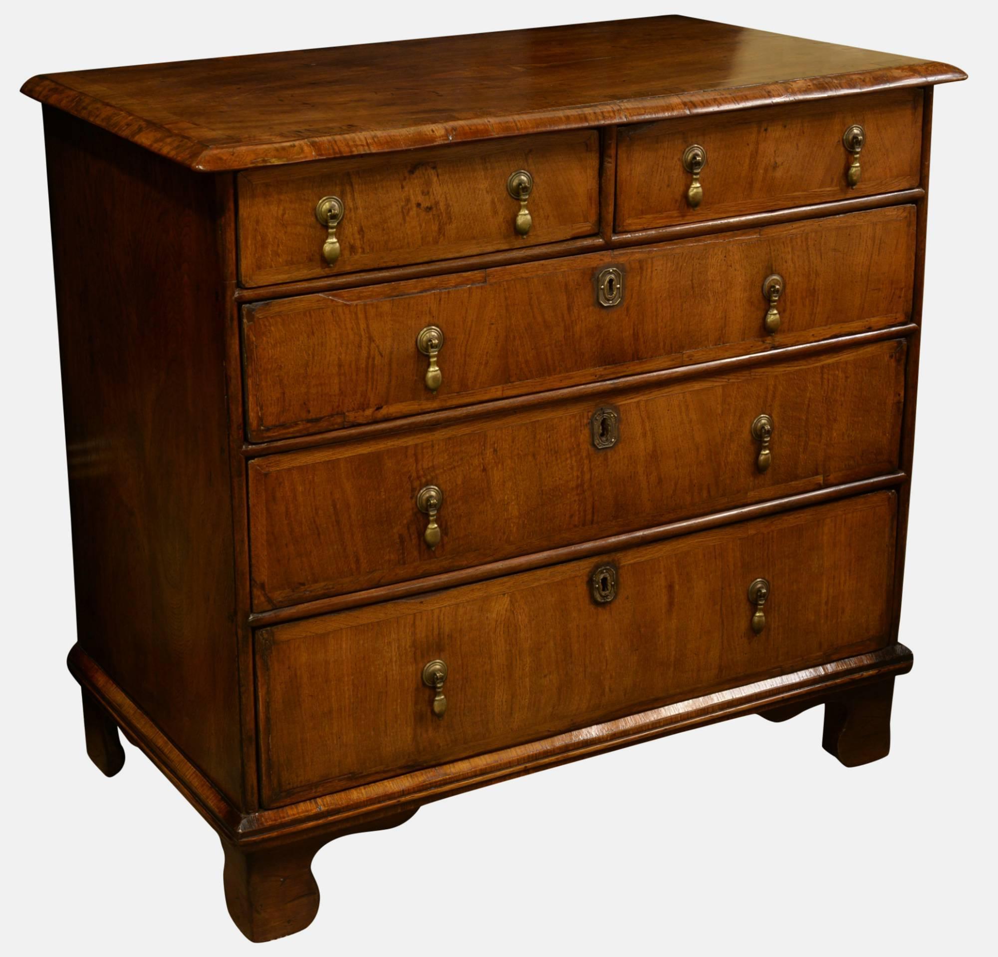 Oak Veneered Chest of Drawers (1 of 1) Oak Veneered Chest of Drawers (1 of 1)