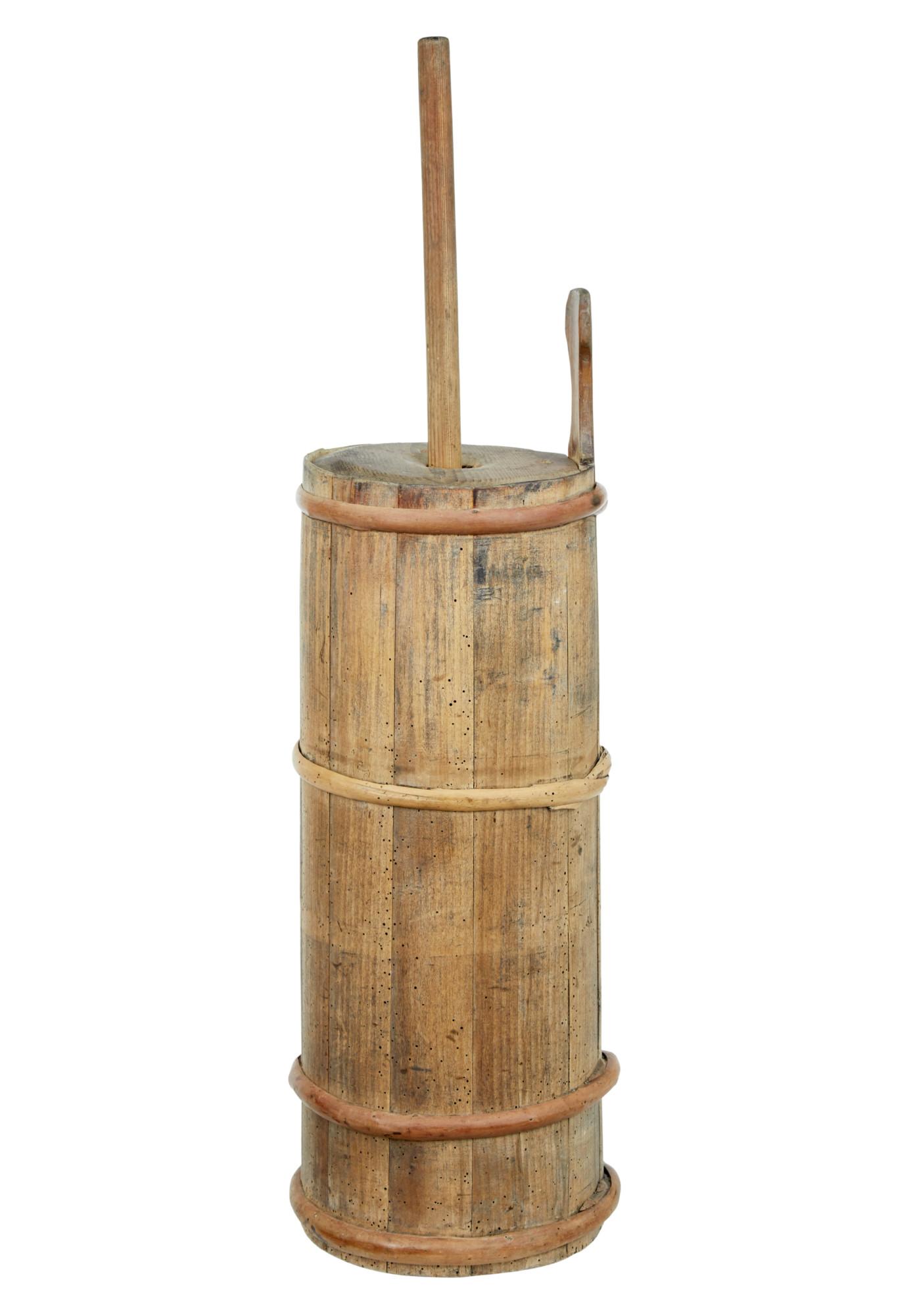Traditional 19th Century Scandinavian Pine Butter Churn (1 of 8)