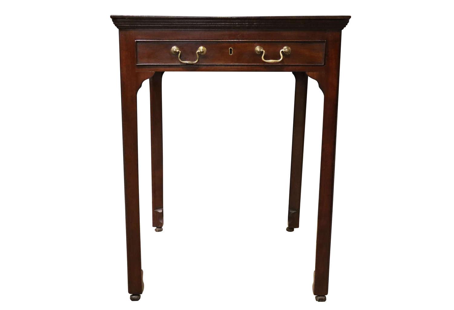 18th Century Small Mahogany Writing Table (1 of 5)