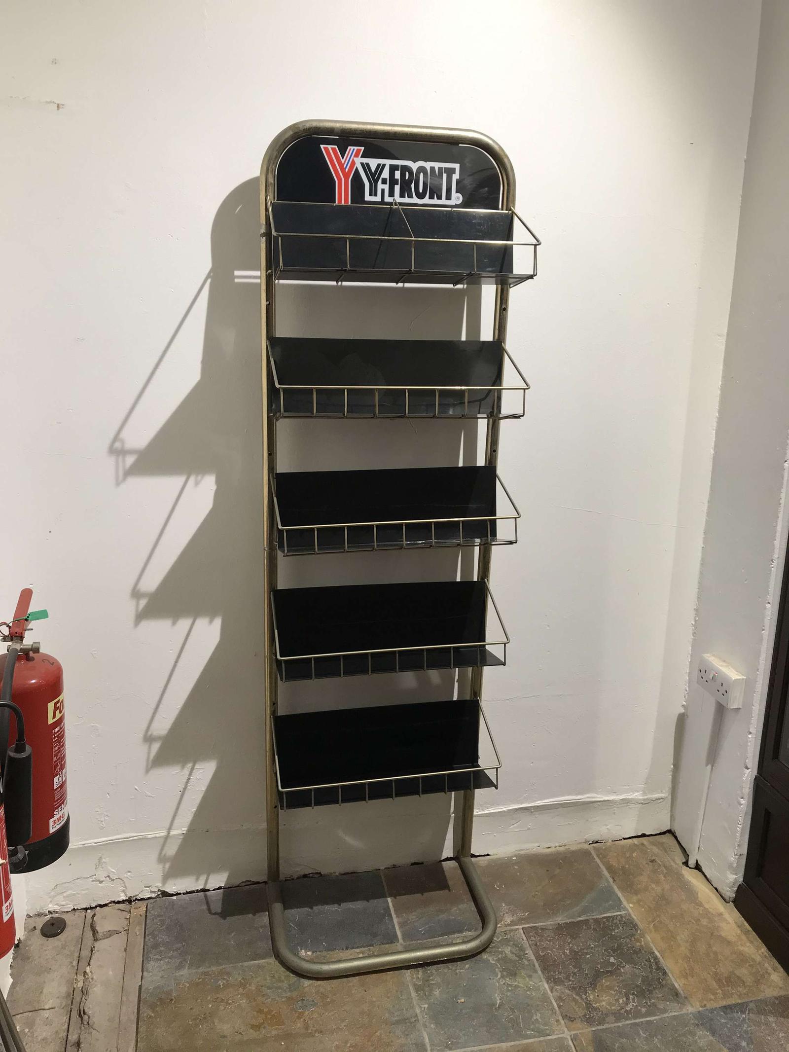 Original Y Fronts Shop Shelving Display (1 of 3) Original Y Fronts Shop Shelving Display (1 of 3)