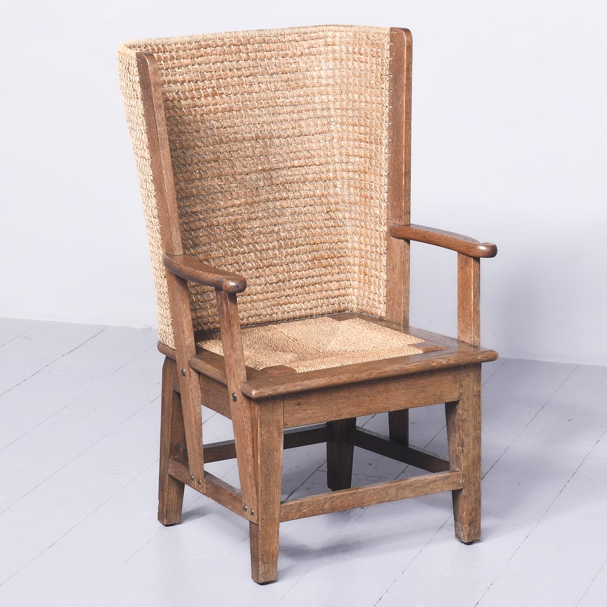 Neat Sized Oak-framed Orkney Chair (1 of 7)