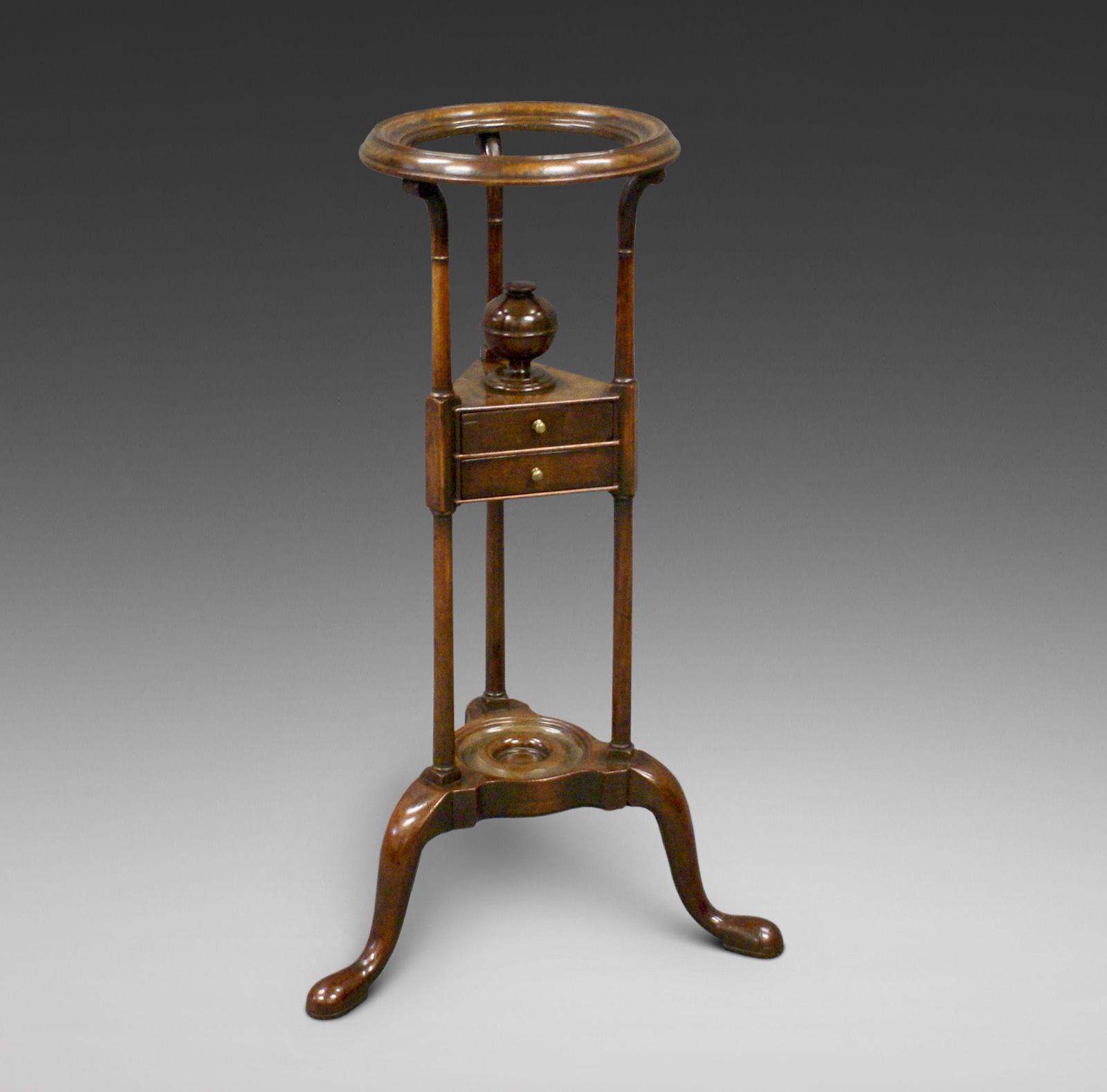 George II Mahogany Wig Stand (1 of 6)