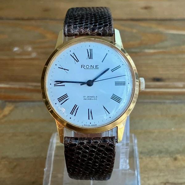 Vintage Mens Vintage Rone Watch | Manual Movement | Gold Plated (1 of 5) Vintage Mens Vintage Rone Watch | Manual Movement | Gold Plated (1 of 5)