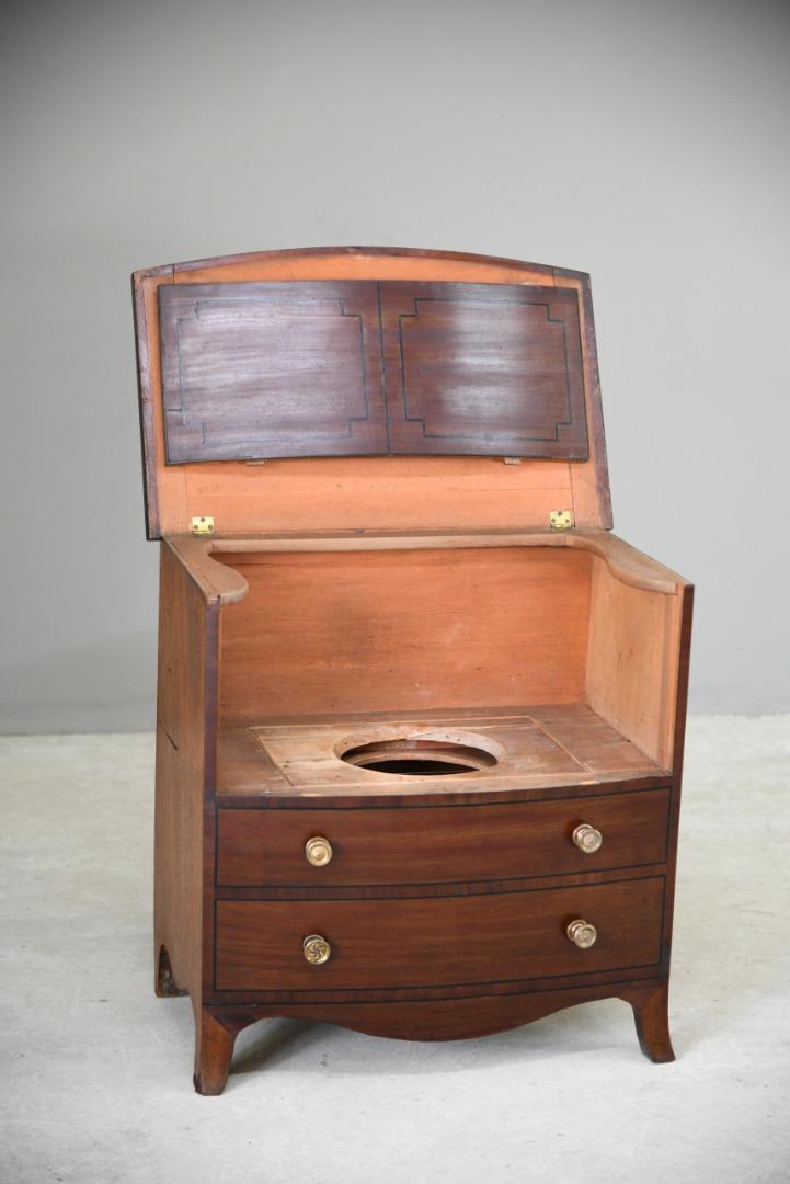 19th Century Mahogany Commode (1 of 10)