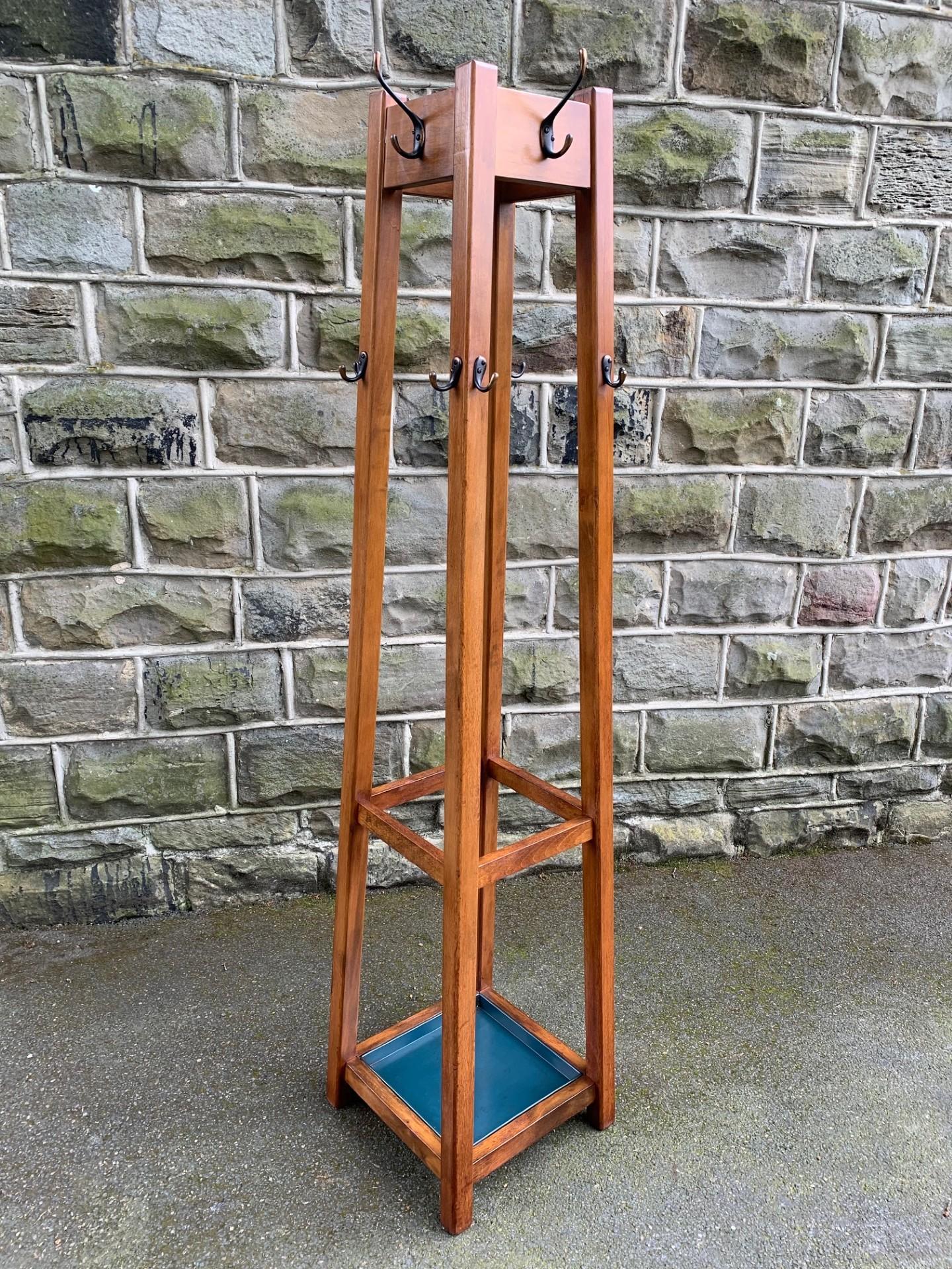 Antique Walnut Hat & Coat Stand (1 of 8)