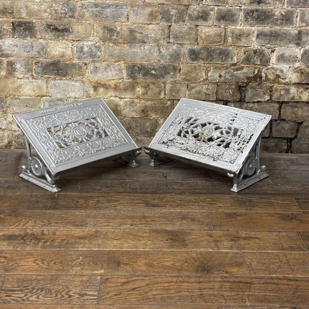 Victorian Cast Iron Church Book Rests by Osborne Garrett & Co (1 of 6) Victorian Cast Iron Church Book Rests by Osborne Garrett & Co (1 of 6)