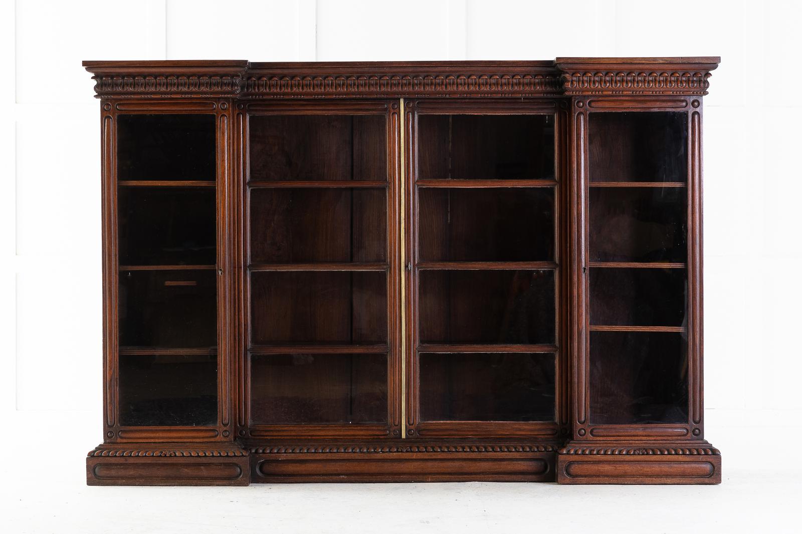 Anglo Indian Padouk Bookcase (1 of 9)