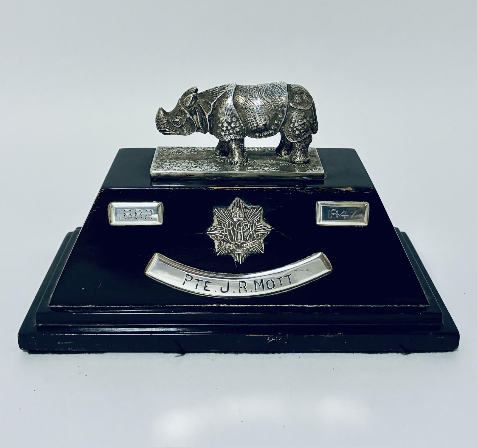 Antique Indian Silver Presentation Trophy Assam Valley Light Horse (1 of 12) Antique Indian Silver Presentation Trophy Assam Valley Light Horse (1 of 12)