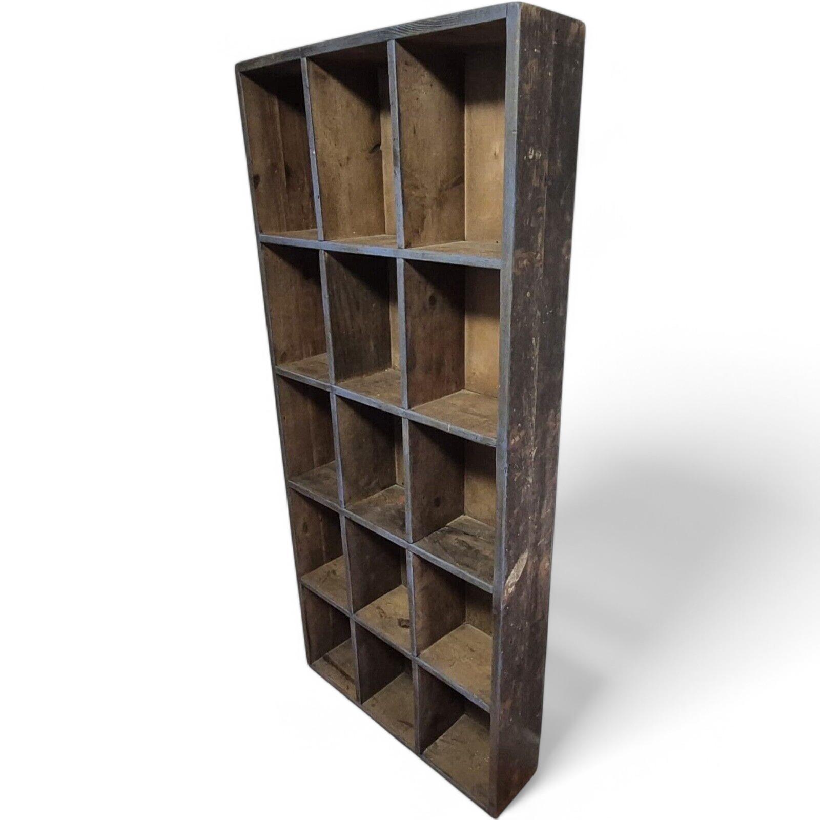 Industrial Style Pigeon Hole Storage Shelving Display Shelving (1 of 8) Industrial Style Pigeon Hole Storage Shelving Display Shelving (1 of 8)