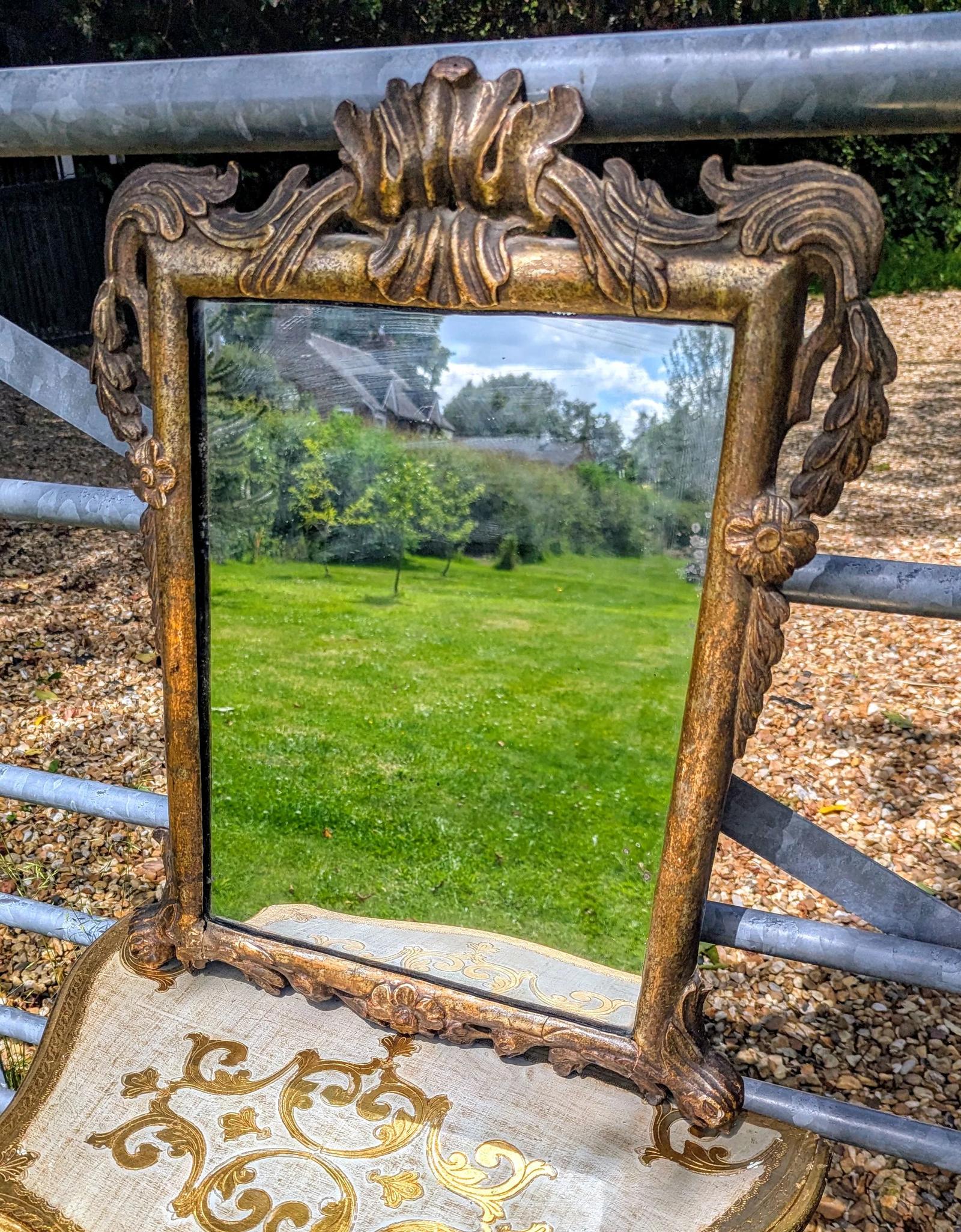 Quality Classic Baroque 18th Century Carved Gilt Mirror (1 of 7)