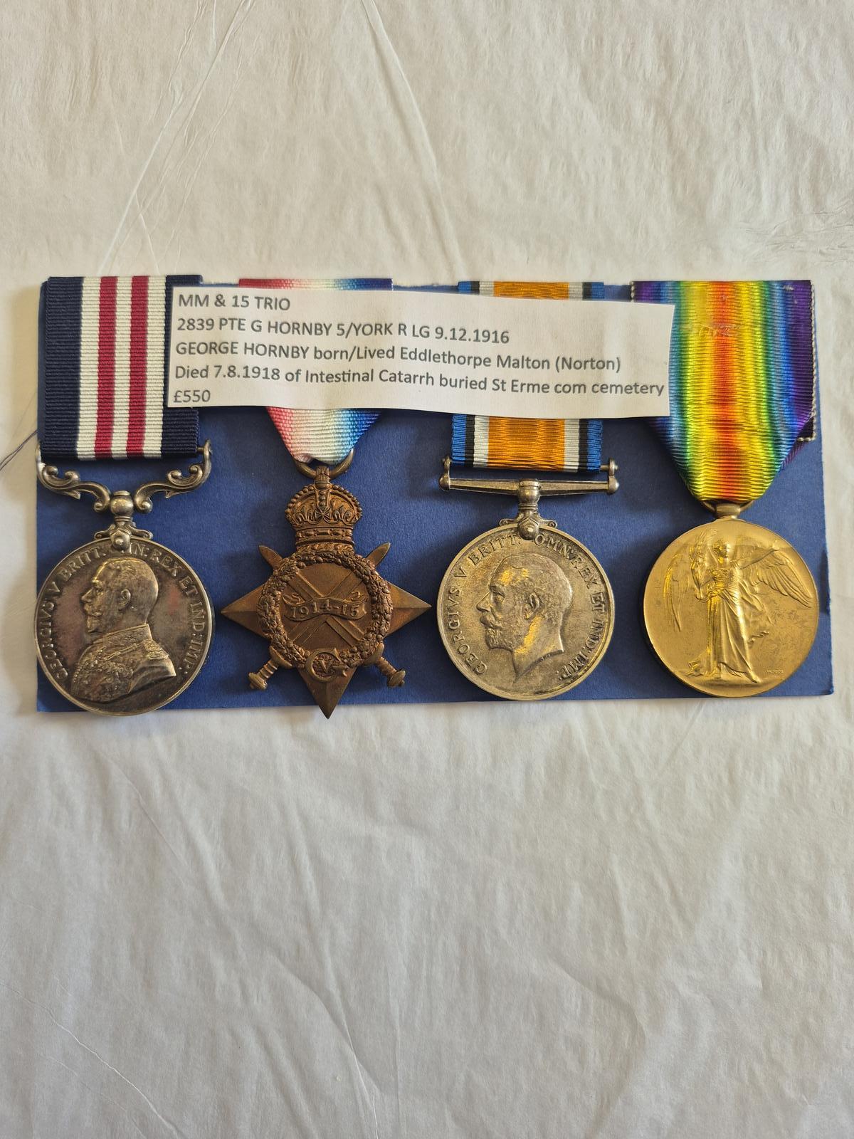 MM & 15 Trio Set of Medals (1 of 5)