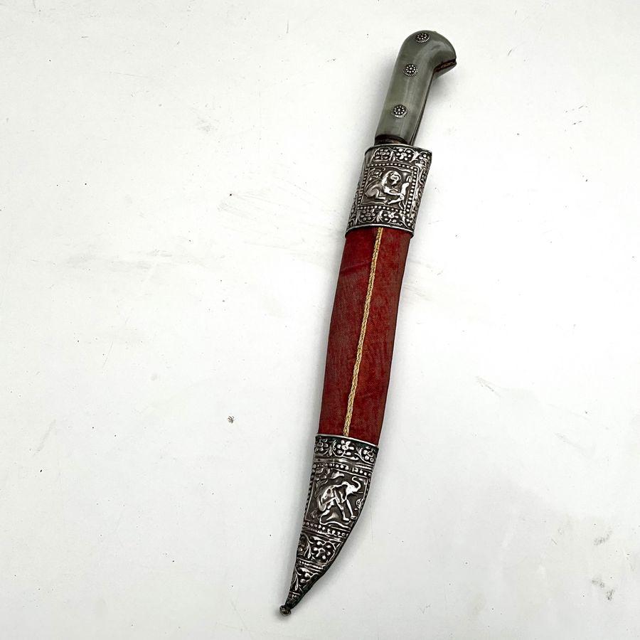 Antique Indo - Persian Islamic Mughal Indian Dagger Pesh Kabz North India 18th Century (1 of 24)